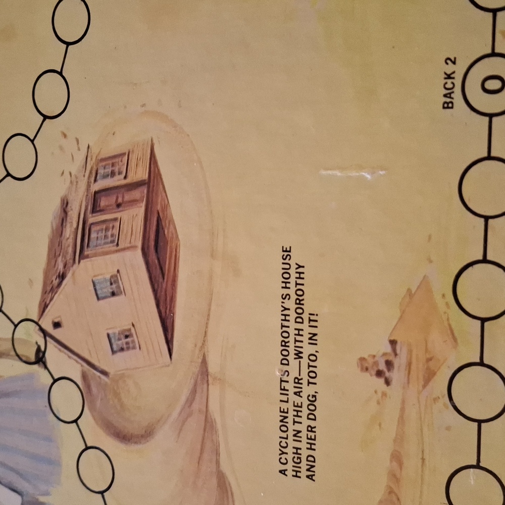 Wizard of Oz board game board only Vintage 1974 - Picture 3 of 8